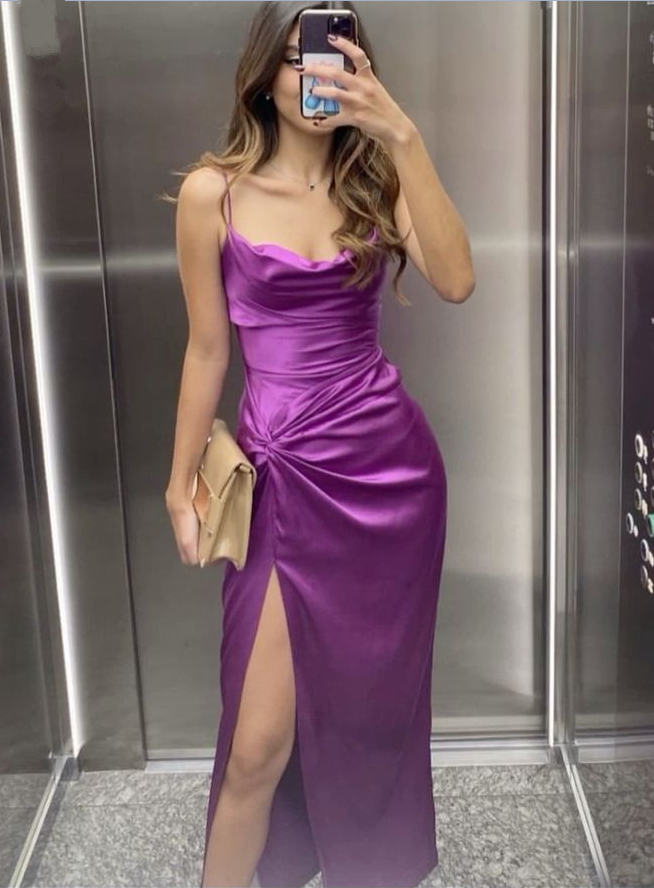 Sexy Sleeveless Slit Long Prom Dress Party Dress Evening Dress ﻿