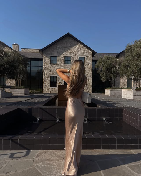 Sexy Spaghetti Straps Prom Dresses Long Evening Party Dress