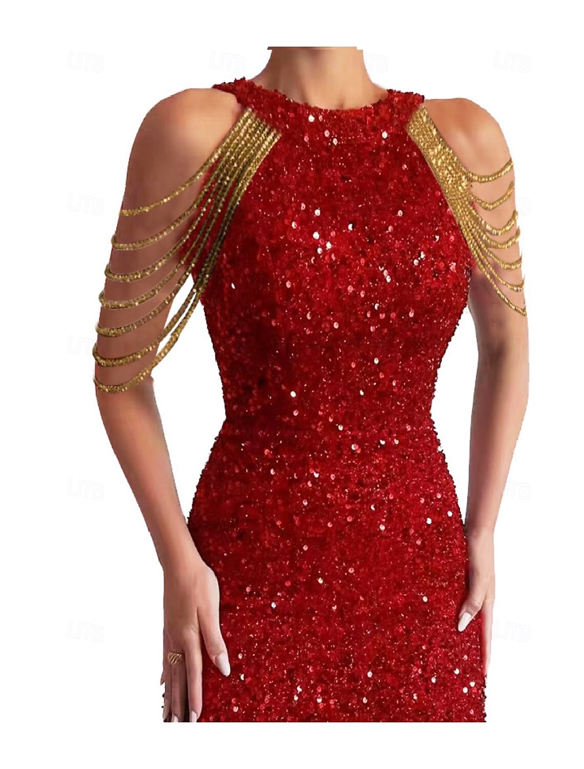 Sheath Sequin Cocktail Dresses Party Dress Holiday Homecoming Dress Short / Mini Sleeveless Jewel Neck dress to impress