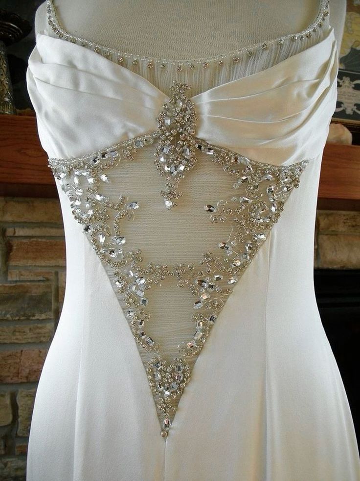 Vintage White Mermaid Prom Dress Wedding Dress