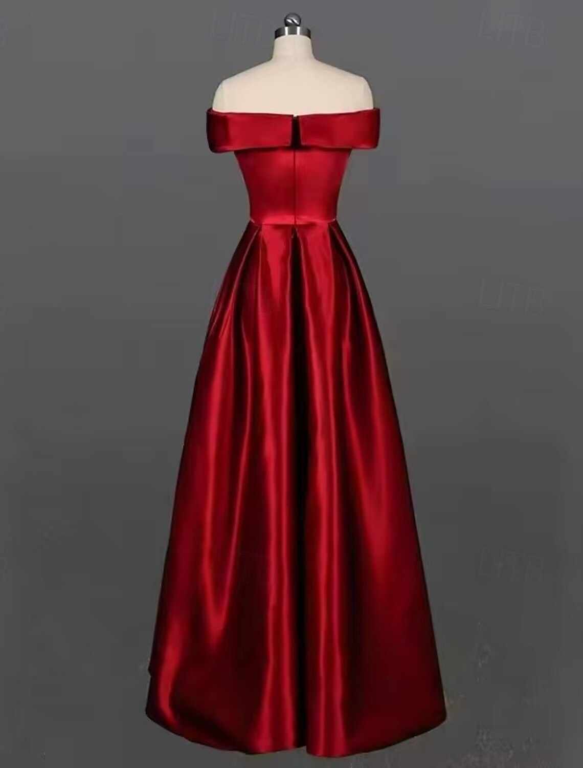 A-Line Evening Gown Party Dress Evening Party Party Wear Floor Length Short Sleeve Off Shoulder Pocket Cotton Backless with Pocket