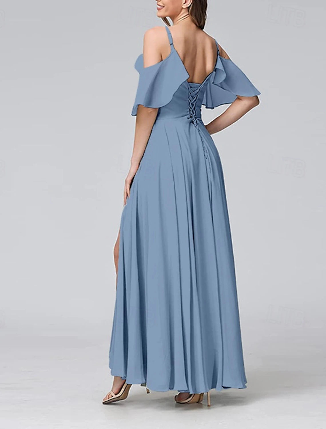 Women's Long Dress Maxi Dress Prom Dress Party Dress Cocktail Dress Fashion Party Special Occasion Date Regular Fit Plain Short Sleeve V Neck Yellow Light Green Blue Green Summer