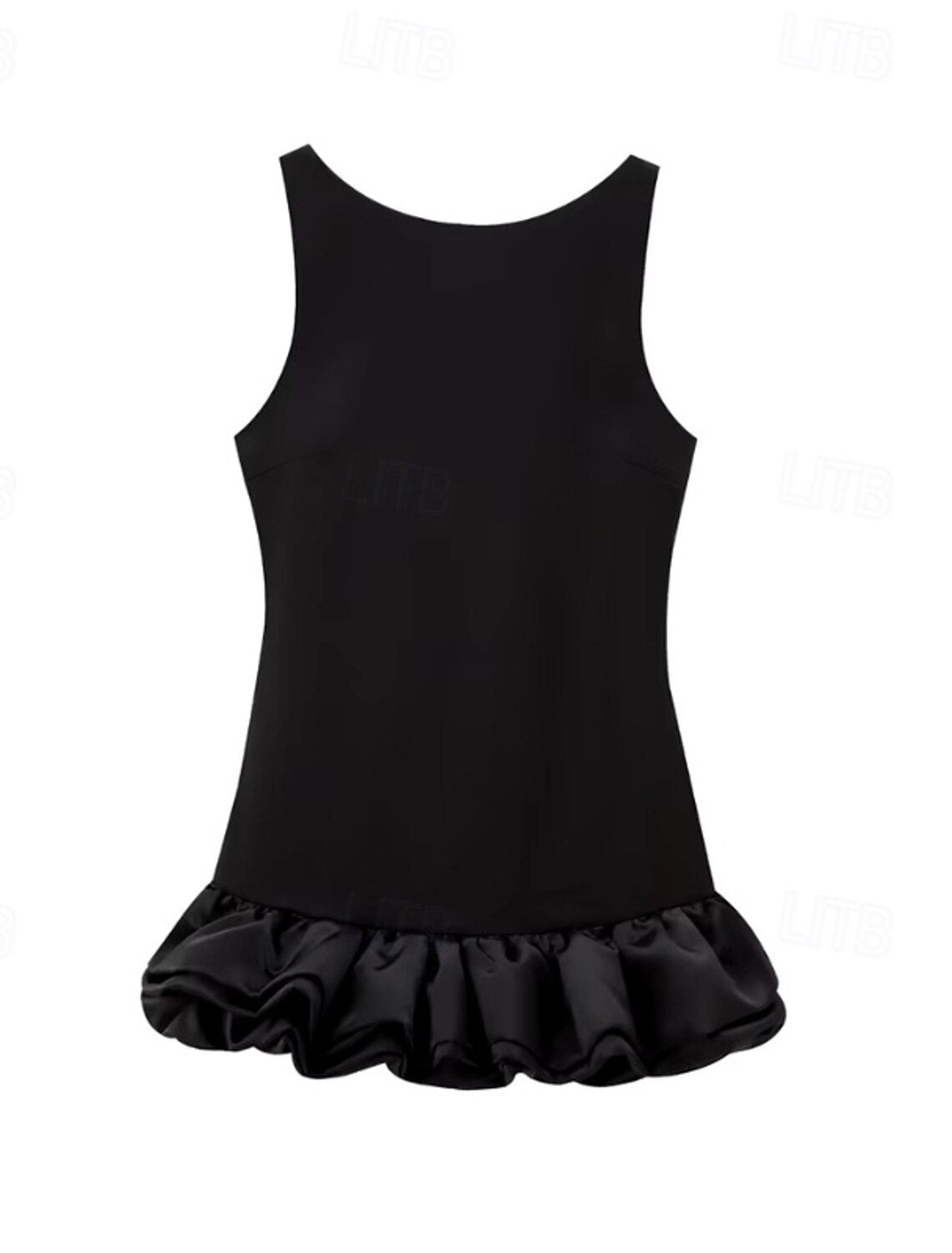 Women's Mini Dress White Dress Graduation Dress Sexy Dress Fashion Party Birthday Cocktail Party Regular Fit Plain Sleeveless Crew Neck Black White Red Summe