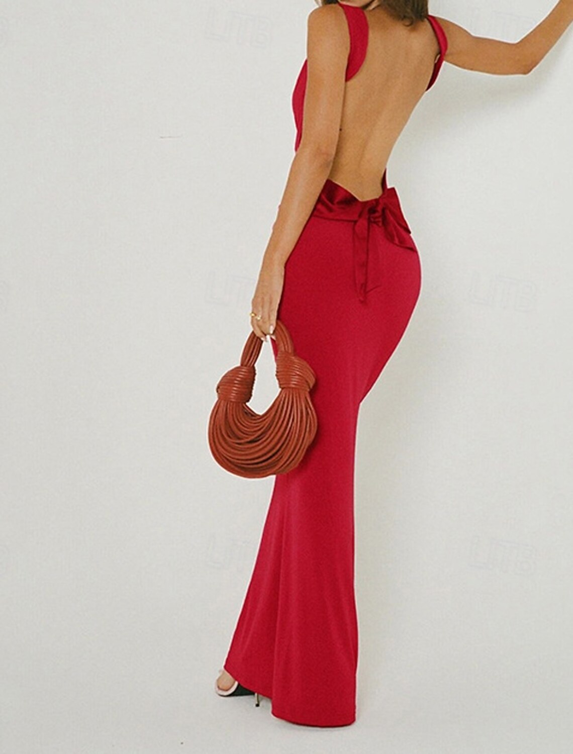 Women's Long Dress Maxi Dress Prom Dress Casual Dress Summer Dress Elegant Fashion Outdoor Party Holiday Regular Fit Plain Sleeveless Straps Black Pink Red Summer Spring