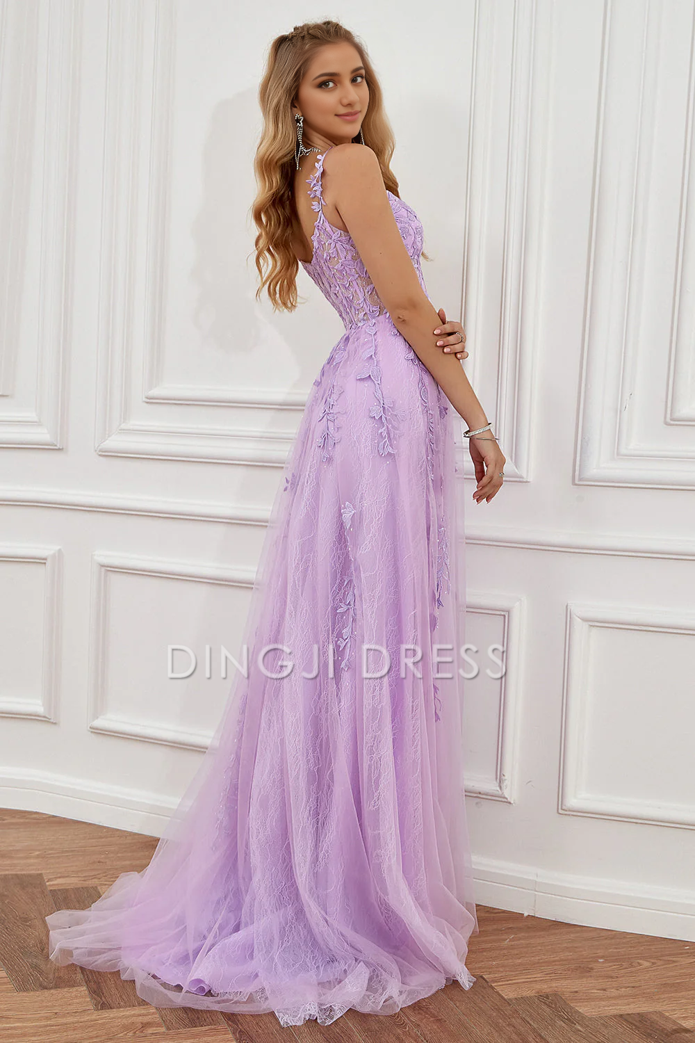 DingJiDress High Quality Dress Exquisite Off The Shoulder Sweetheart Long With Appliques Fashion Prom Dress