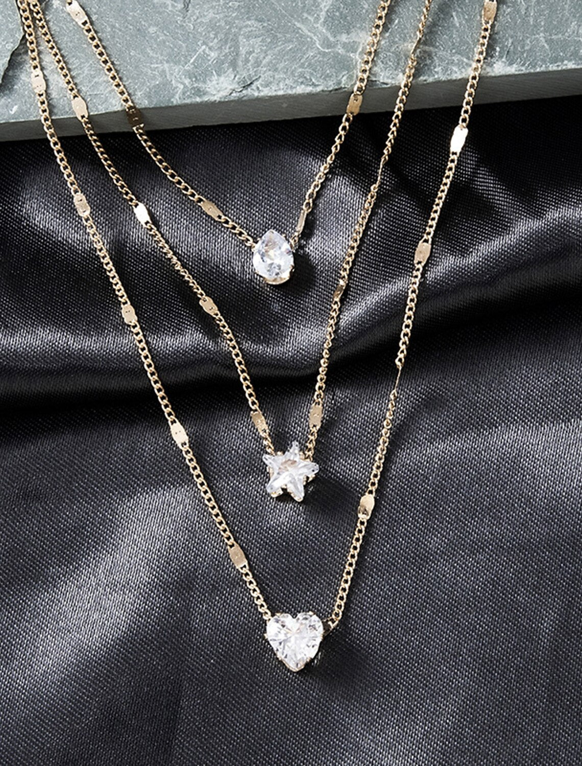 DingJiDress Necklace Women's Fashion Sweet Classic Cool Wedding Necklace For Wedding Party