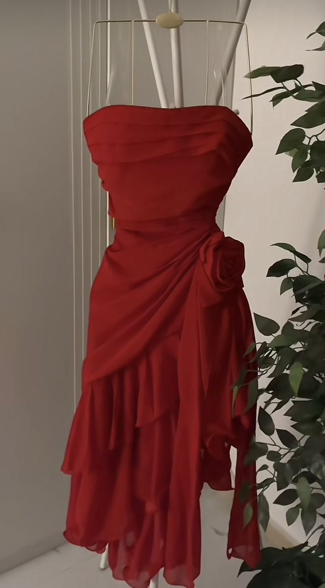 Sexy Red Party Dress Short Prom Dresses Homecoming Gowns