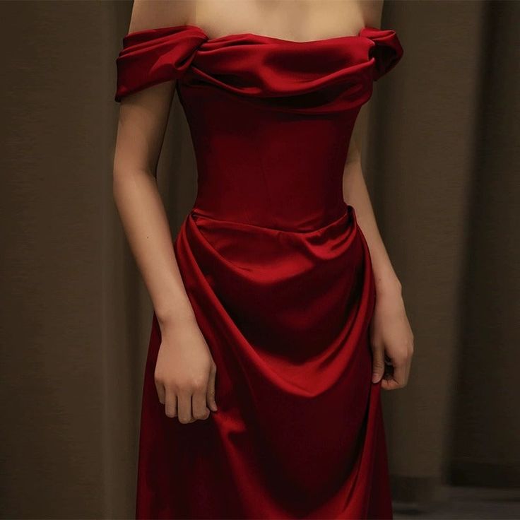 Off-Shoulder Evening Gown Long Prom Evening Formal Dresses
