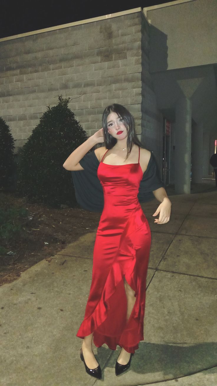 Red Formal Dress Long Party Dress Evening Dress Prom Dresses