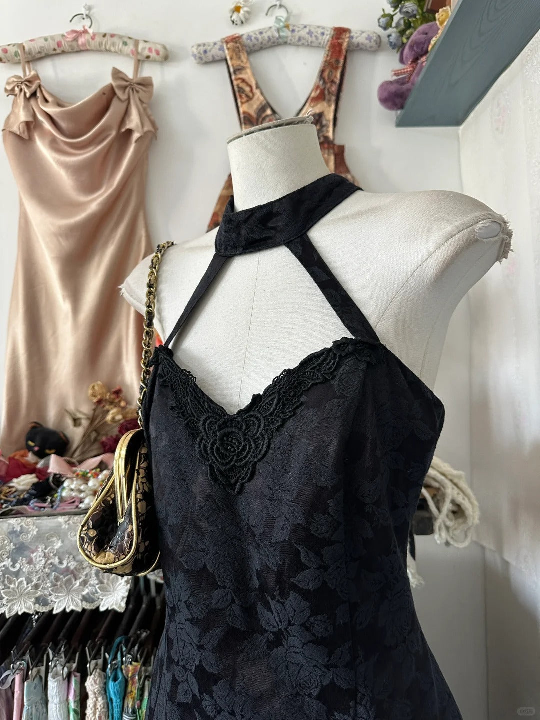 Black Midi Party Dress Evening Dress Prom Dresses