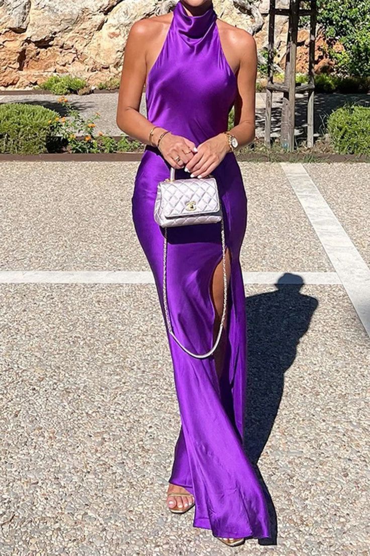Long Backless Long Prom Dress Evening Party Gowns