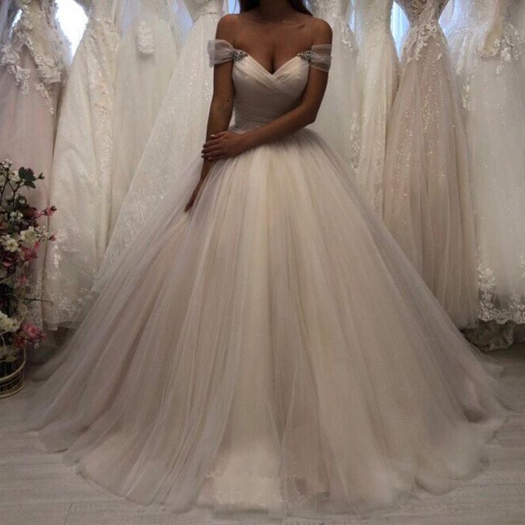 chiffon wedding dress, pleated wedding dress lace up, simple wedding dress