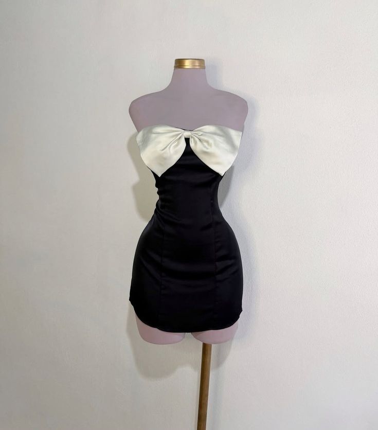Black Short Simple Party Dress Homecoming Dress