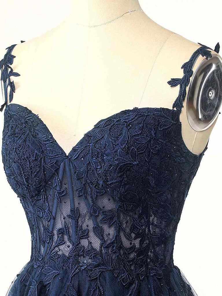 Burgundy A-Line Tulle Lace Short Prom Dress  Cute Burgundy Homecoming Dress ﻿