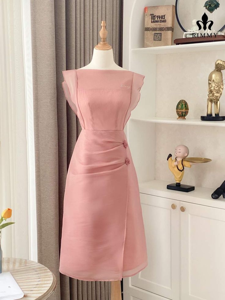 Pink Vintage Short Party Dress Cocktail Dresses Homecoming Dress