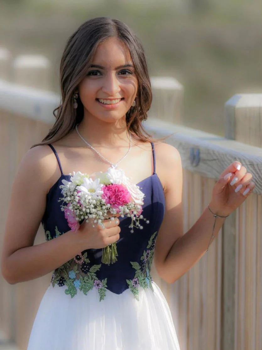 White sweetheart tulle lace long prom dress white lace evening dress