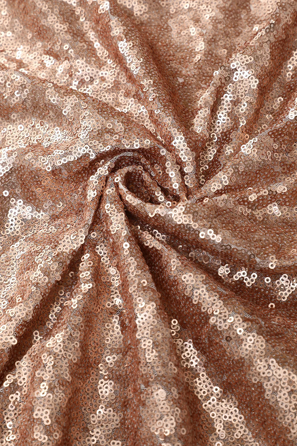 DingJiDress Sequins Pink Prom Dress