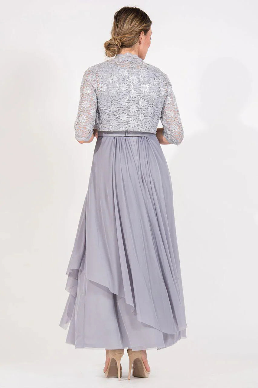 DingJiDress Evening Dress Two piece Plus Size Jacket Dress Mother Of The Bride Dress