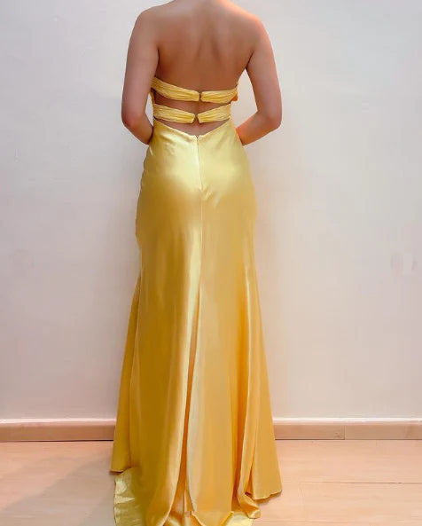 Prom Dresses V Neck Formal Evening Dress Long Party Dress