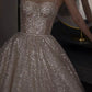 Fashion sequin long suspender ball gown evening gown