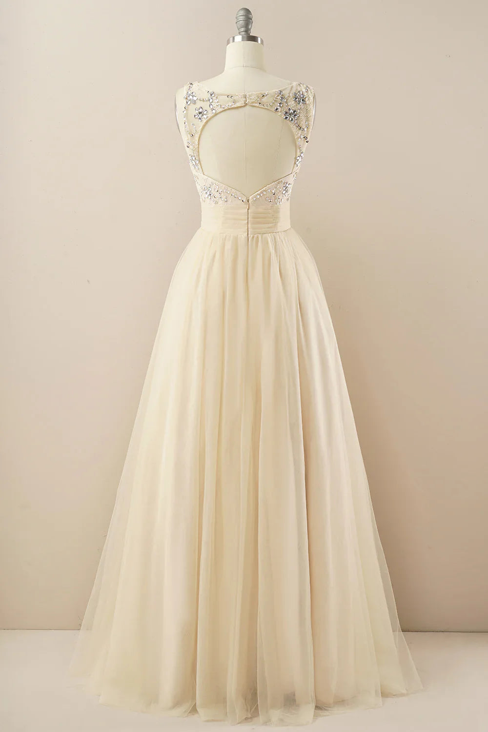 DingJiDress Burgundy Tulle Prom Dress