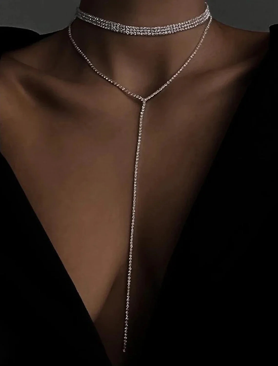 DingJiDress Fine Jewelry Women's Fashion Modern Geometrical Wedding Geometric Necklace For Wedding Engagement