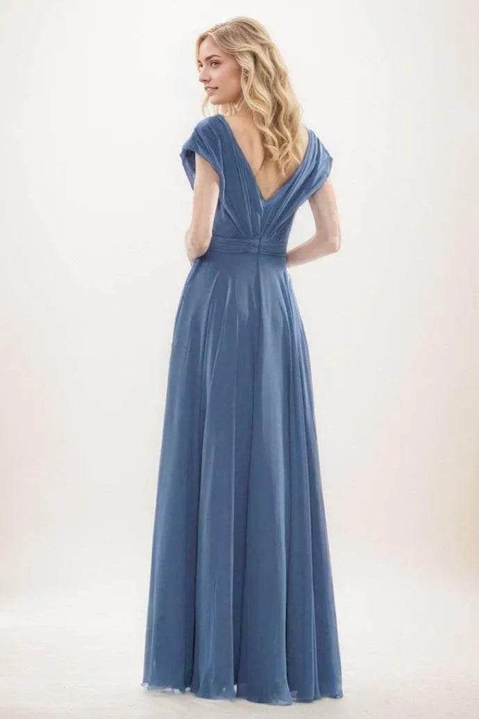 A-Line Chiffon Mother Of The Bride Dress