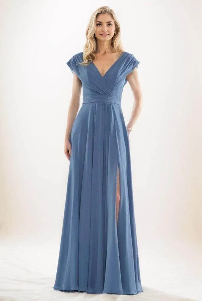 A-Line Chiffon Mother Of The Bride Dress