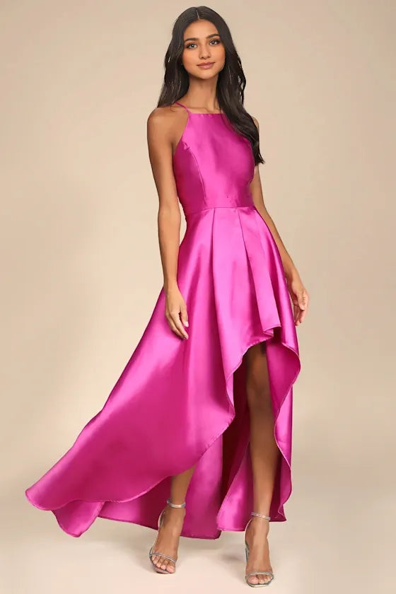 Black High-Low Evening Dresses