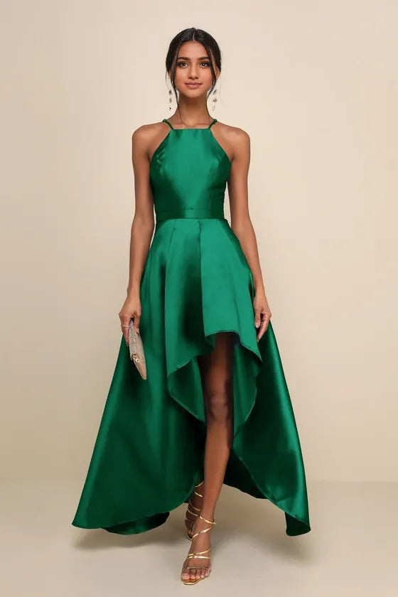 Black High-Low Evening Dresses