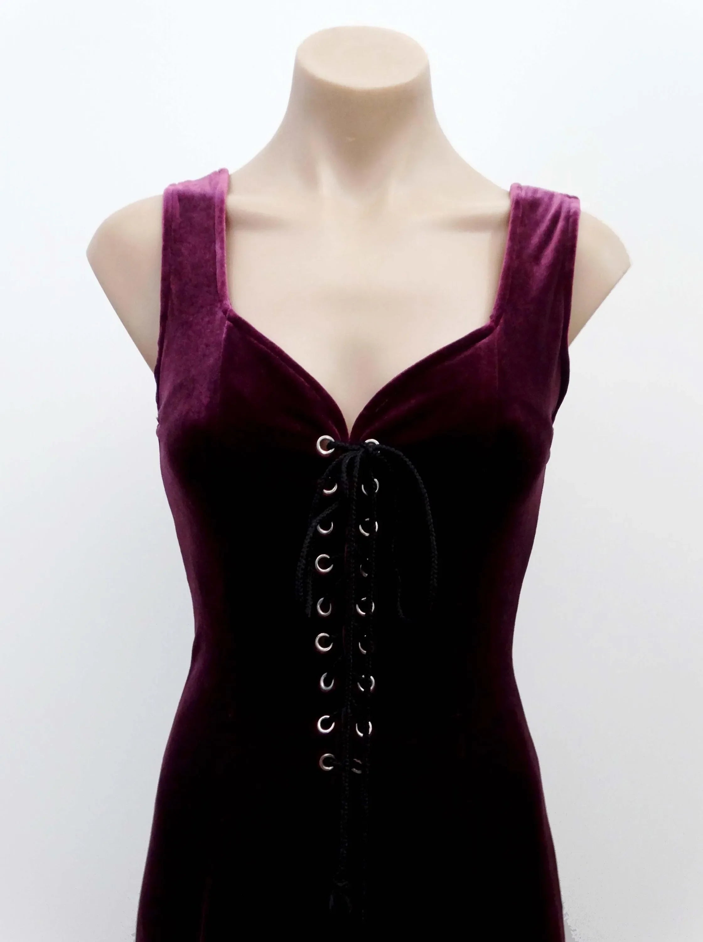 Edgy Sheath Sweetheart Sleeveless Lace-Up Burgundy Floor-Length Evening Dress For Women Hot Sale