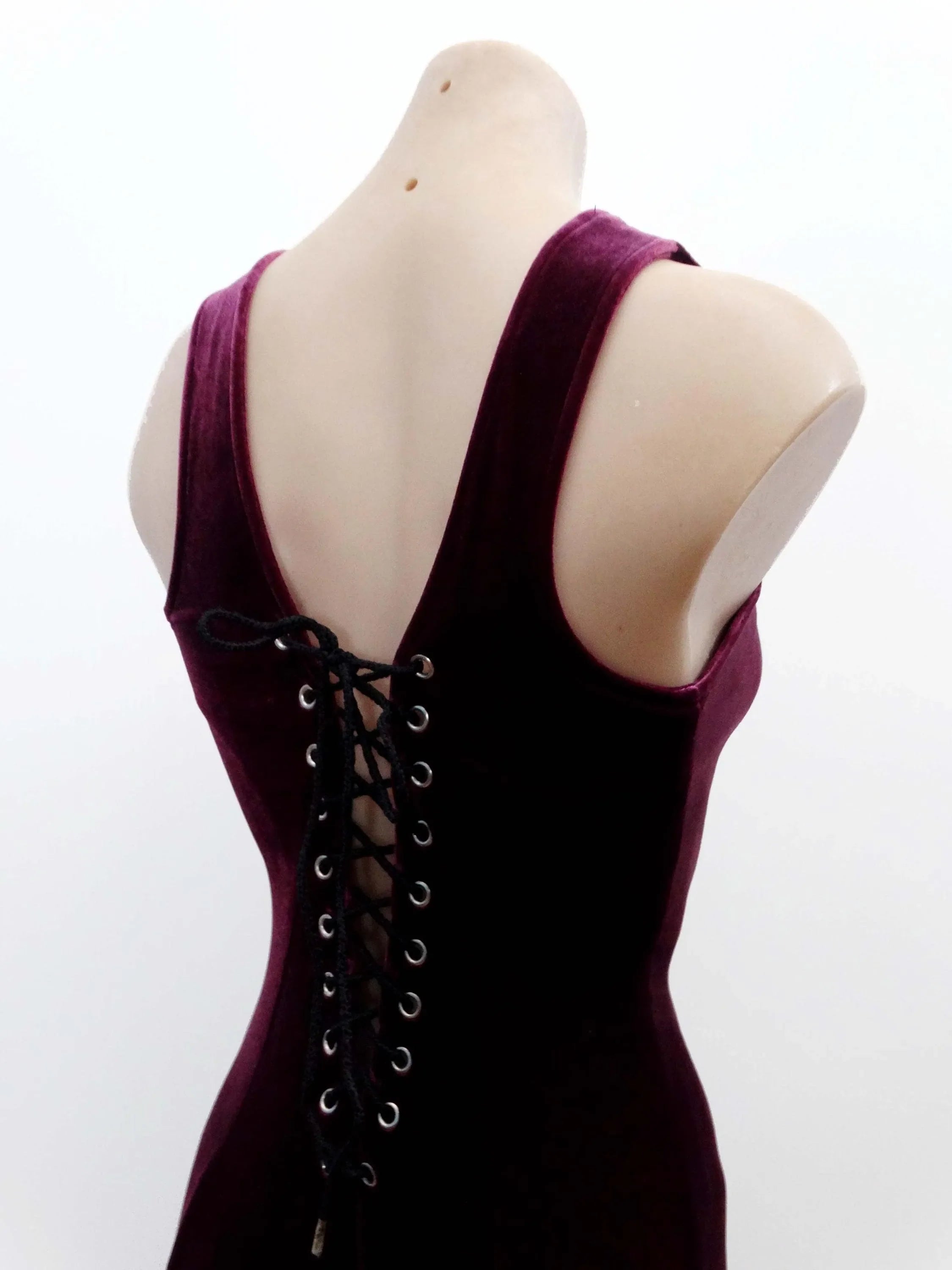 Edgy Sheath Sweetheart Sleeveless Lace-Up Burgundy Floor-Length Evening Dress For Women Hot Sale