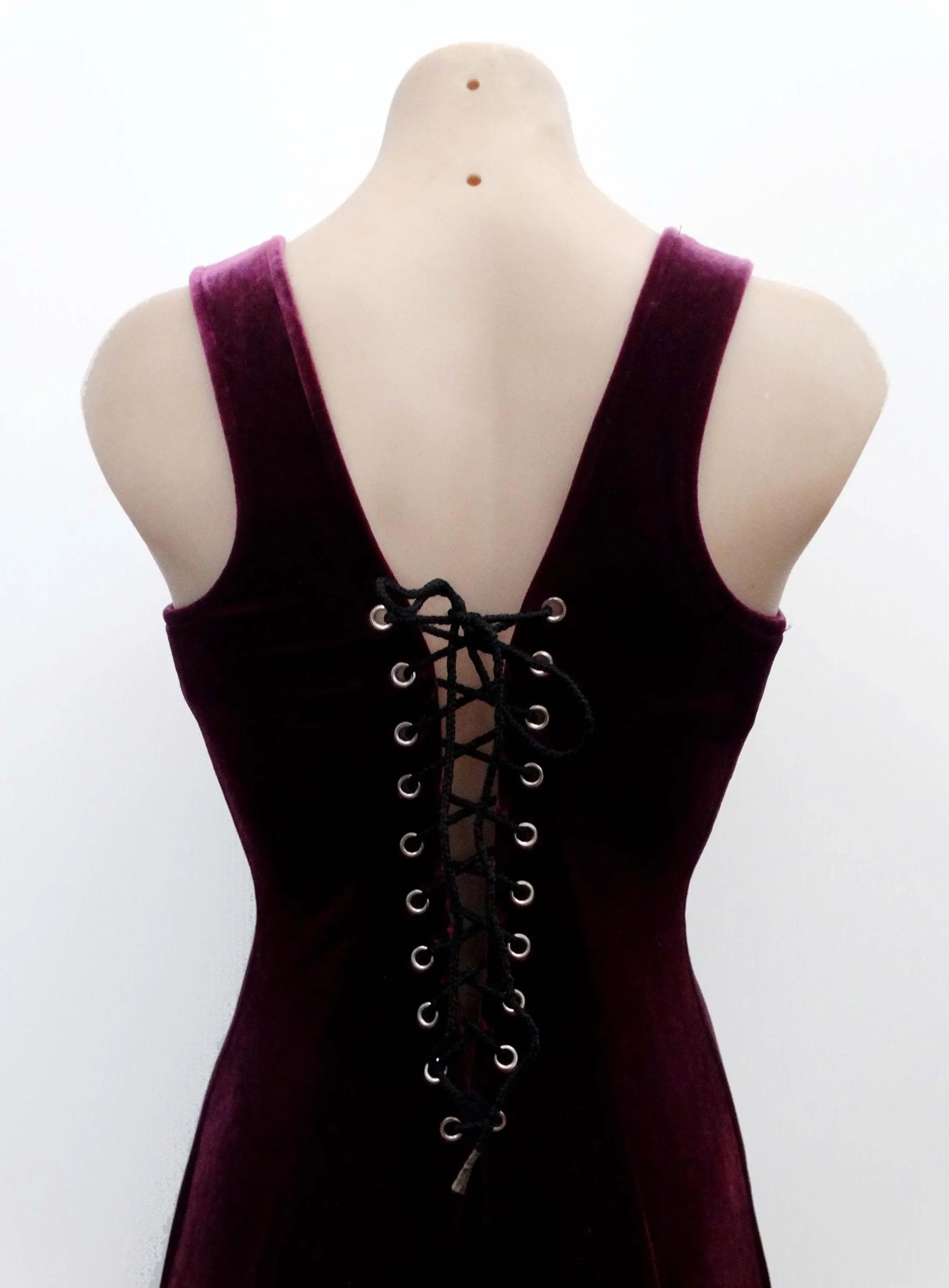 Edgy Sheath Sweetheart Sleeveless Lace-Up Burgundy Floor-Length Evening Dress For Women Hot Sale