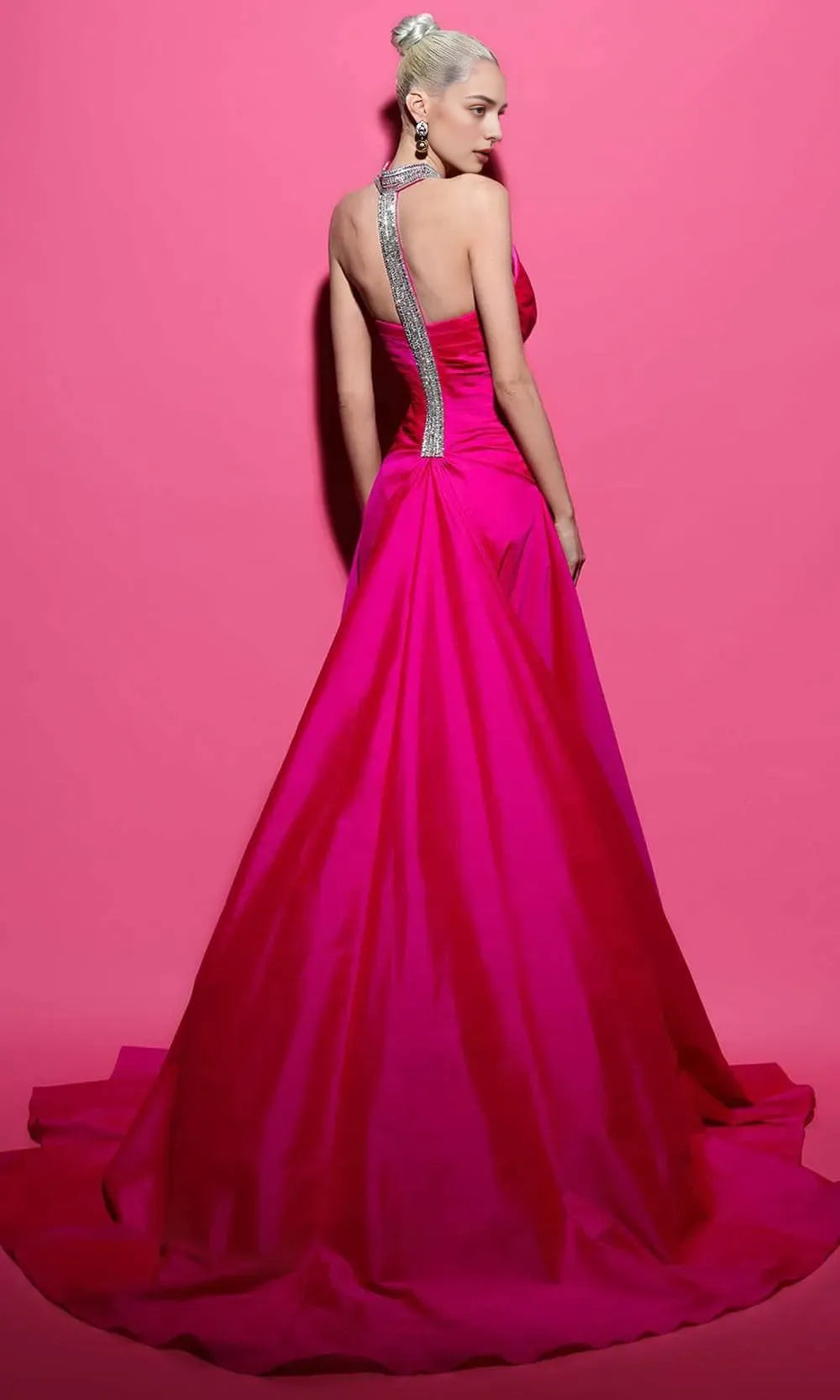 Glamorous Black Strapless Evening Dresses with Draped Bodice Side Slit and Flowing Train  Ideal for Red Carpet Events  Formal Galas