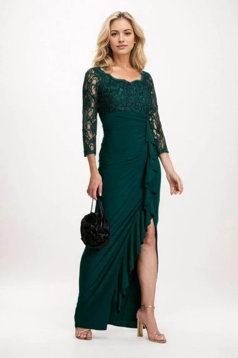 Knitted Fabric Mother Of The Bride Dress ﻿
