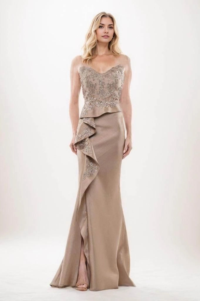 Mermaid Luxe Satin Mother Of The Bride Dress