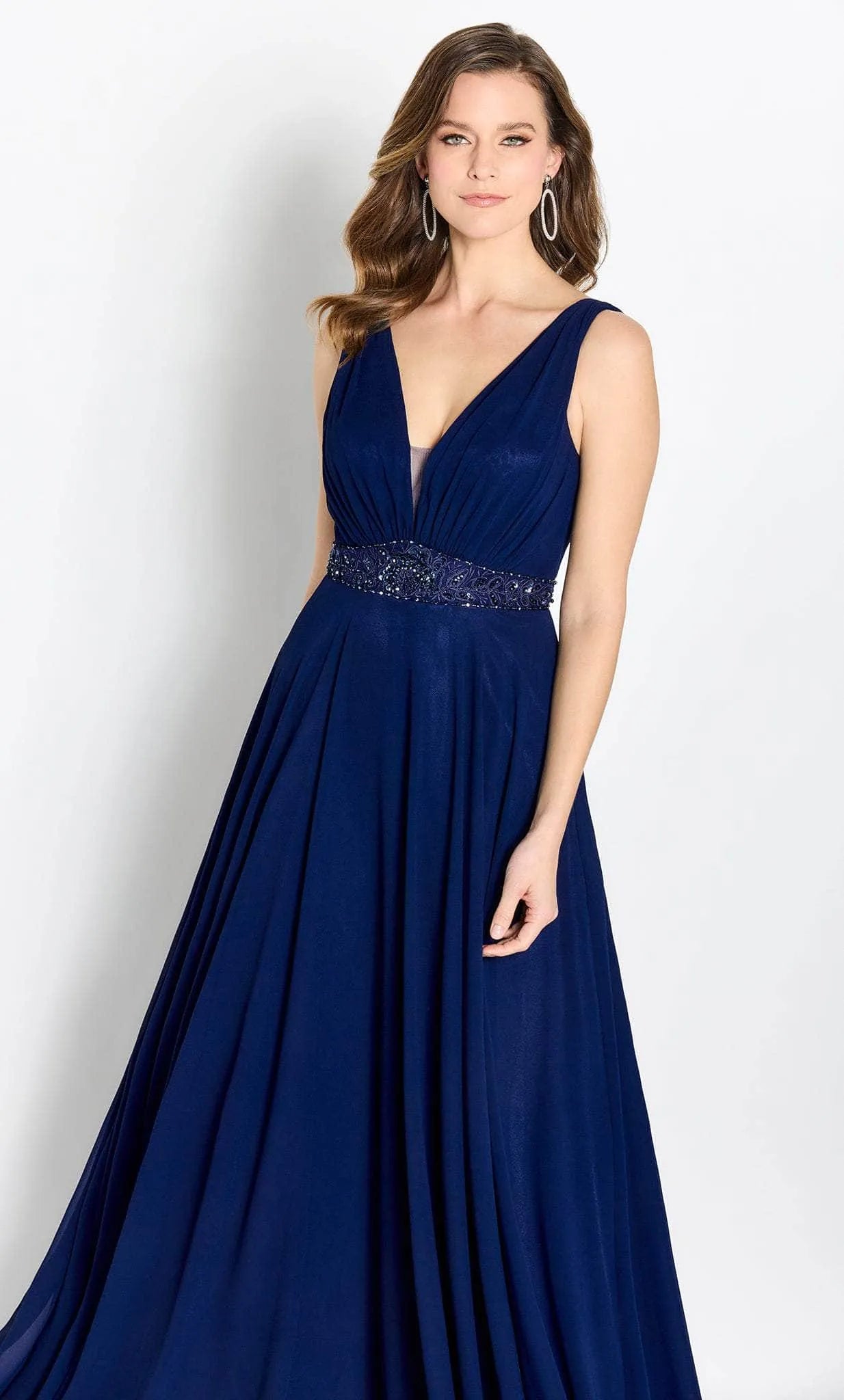 Navy Blue Off - Shoulder Mermaid Evening Dress with Ruched Bodice and Sweetheart Neckline for Formal Occasions