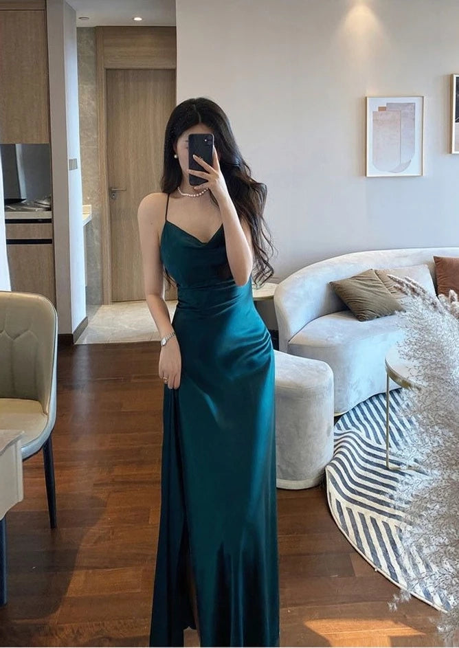 Prom Dress Long Party Dress Outfit Evening Dress Simple Formal Dress