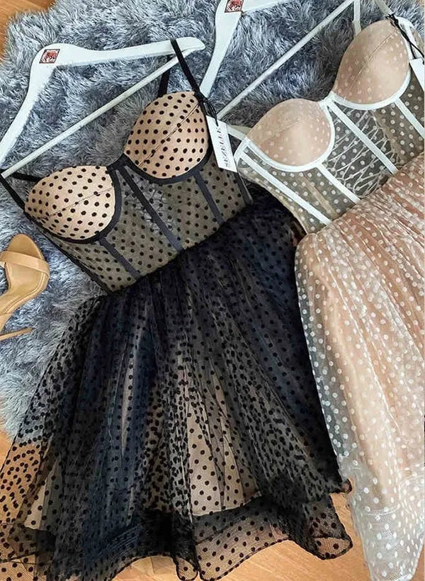 Sweetheart Sleeveless Short/Mini Homecoming Dresses with Lace-Up