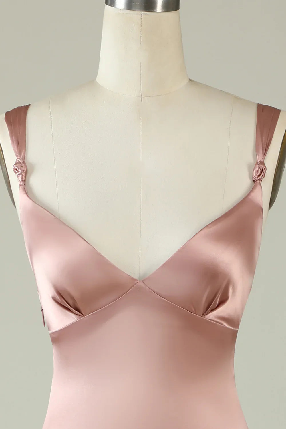 DingJiDress Blush Asymmetrical Prom Dresses with Slit