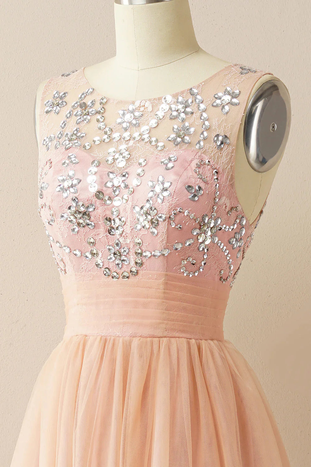 DingJiDress Burgundy Tulle Prom Dress