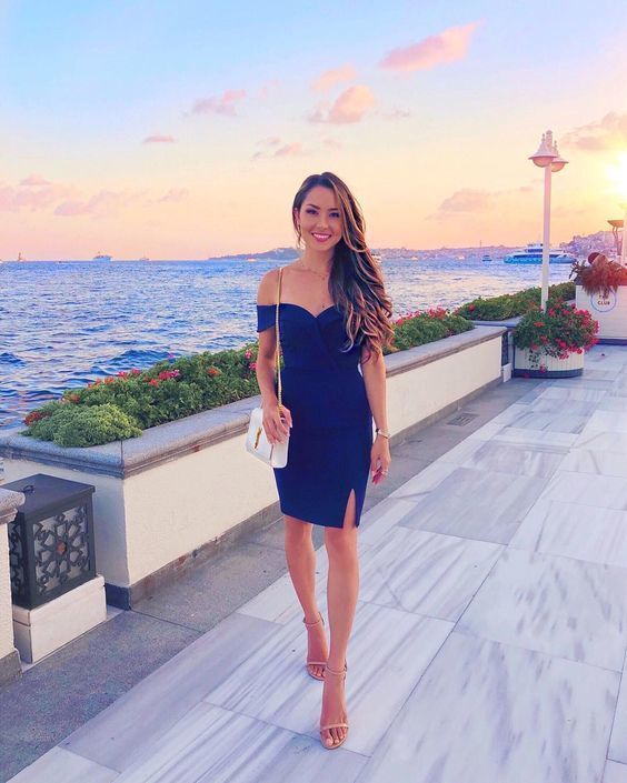 Off the shoulder short homecoming dress