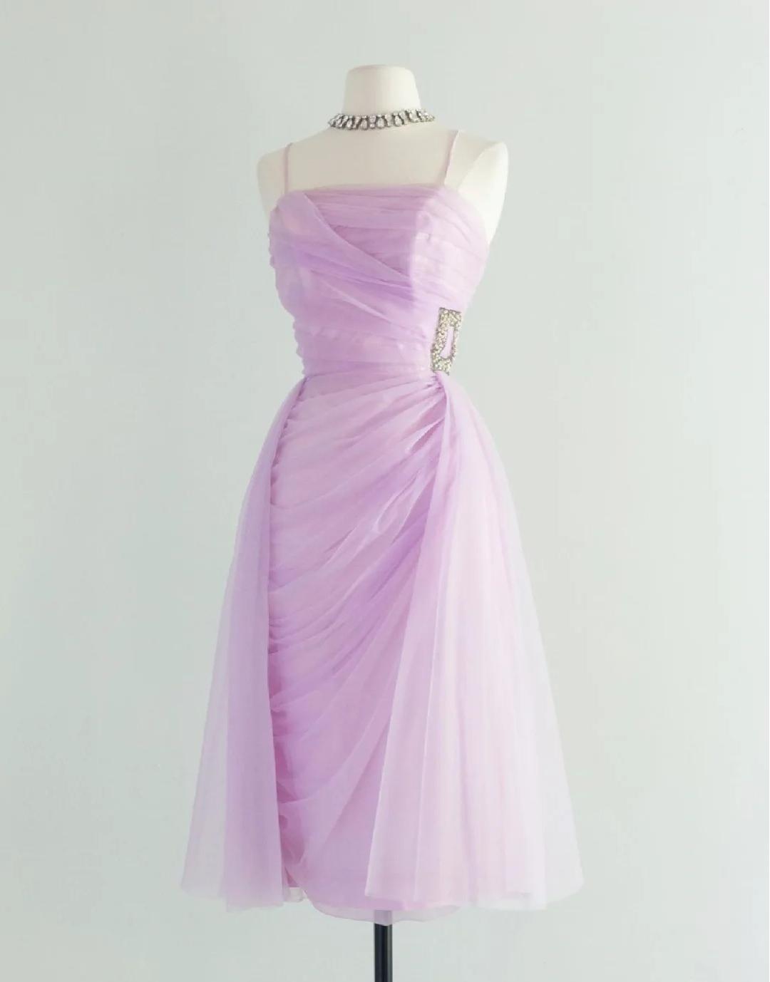 Sweet Pink Spaghetti Strap Tulle Short Prom Dress Homecoming Dress