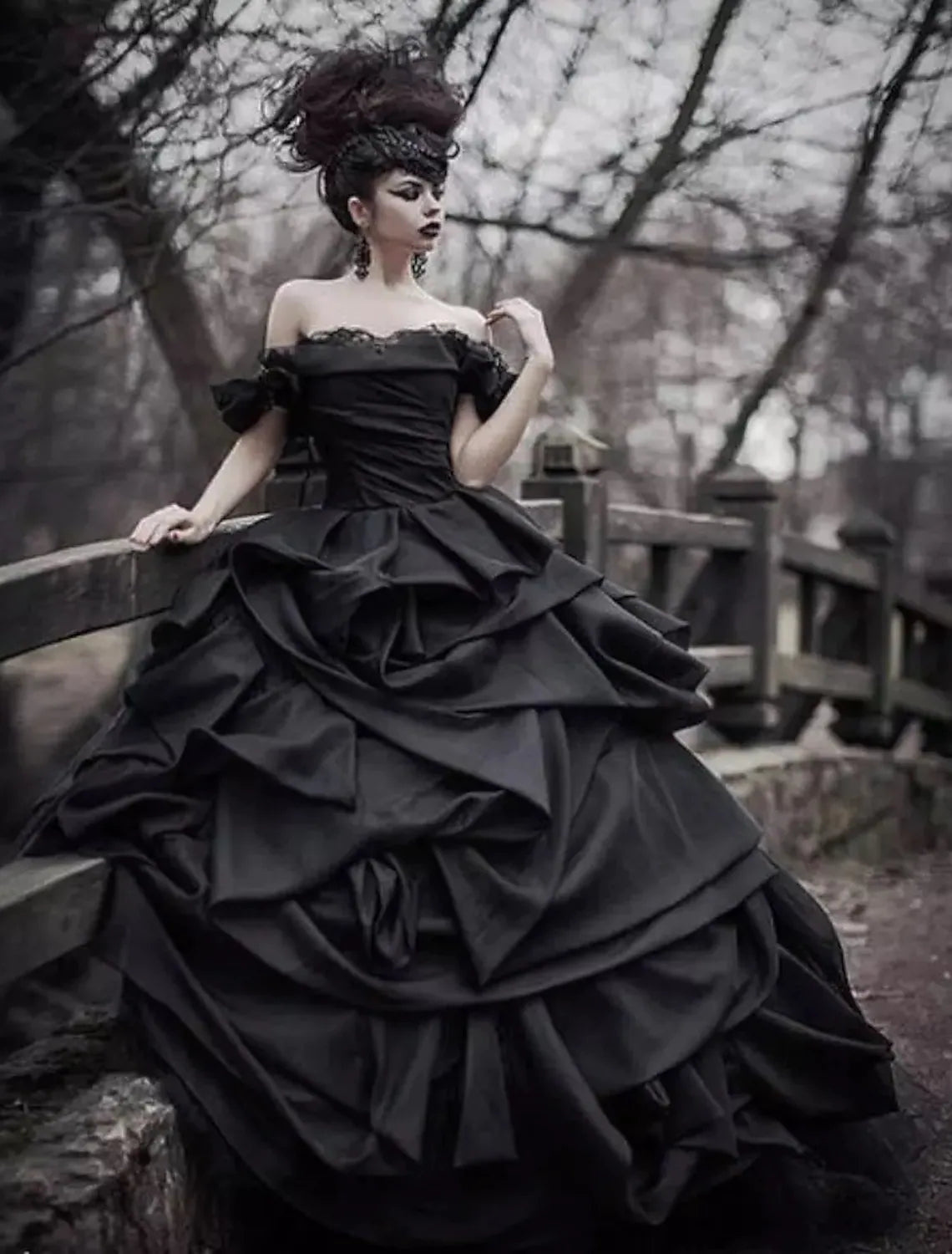 Engagement Wedding Dresses Ball Gown Sleeve Off Shoulder With Lace Ruched