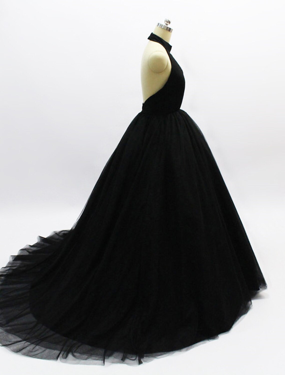 Ball Gown Evening Gown Minimalist Dress Quinceanera Formal Evening Court Train Sleeveless Sweetheart Tulle with Sleek